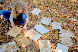 Faehrtensucher|kreativ|Herbst|Kinder